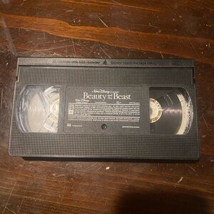 Disney Beauty and the Beast Classic VHS - Black